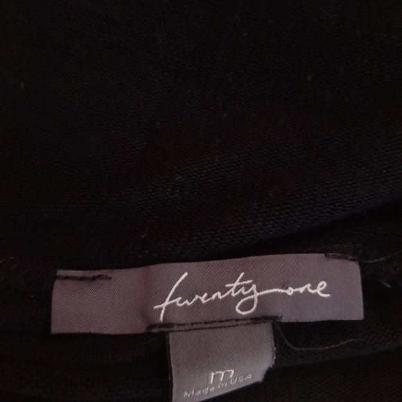 Twenty One Shawl Light Weight Cardigan Throw Top M - Picture 6 of 6